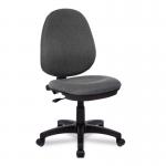 Nautilus Designs Java 100 Medium Back Single Lever Fabric Operator Office Chair Without Arms Grey - BCFI300GY 41229NA