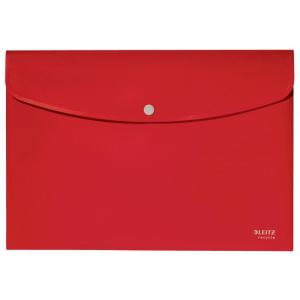 Leitz Recycle Polypropylene Document Wallet With Push Button Closure