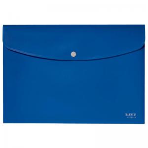 Leitz Recycle Polypropylene Document Wallet With Push Button Closure