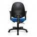 Nautilus Designs Java 100 Medium Back Single Lever Fabric Operator Office Chair With Fixed Arms Blue - BCF/I300/BL/A 41243NA