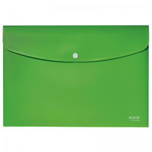 Leitz Recycle Polypropylene Document Wallet With Push Button Closure