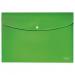 Leitz Recycle Polypropylene Document Wallet With Push Button Closure Green 46780055 41248AC