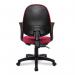 Nautilus Designs Java 100 Medium Back Single Lever Fabric Operator Office Chair With Fixed Arms Red - BCFI300RDA 41250NA