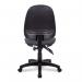 Nautilus Designs Java 200 Medium Back Twin Lever Fabric Operator Office Chair Without Arms Grey - BCFP505GY 41306NA