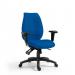 Nautilus Designs Thames Ergonomic High Back 24 Hour Multi-Functional Synchronous Operator Chair With Multi-Adjustable Arms Blue - DPA1431FBSY/ABL 41467NA