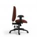 Nautilus Designs Thames Ergonomic High Back 24 Hour Multi-Functional Synchronous Operator Chair With Multi-Adjustable Arms Wine - DPA1431FBSYAWN 41474NA