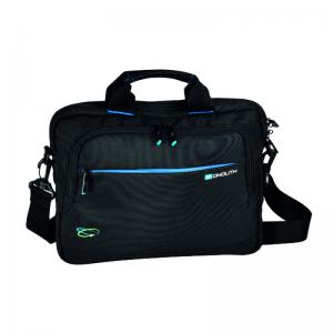 Monolith Blue Line Chrome Briefcase for Laptops up to 13.3 inch