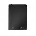 Monolith Blueline Zipped Meeting and Conference Folder A4 Black 3351 41581MN