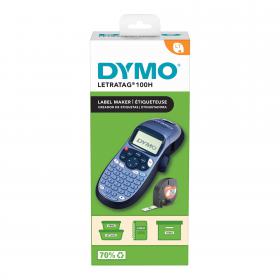 DYMO LetraTag LT-100H Handheld Label Maker Blue 2174576 41780NR