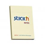 ValueX Stickn Notes 76x51mm 100 Sheets Pastel Yellow (Pack 12) 21006 41808HP