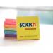 ValueX Stickn Notes 76x76mm 100 Sheets Neon Colours (Pack 12) 21332 41878HP