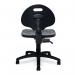 Nautilus Designs Derwent Polyurethane Operator Chair With Spring Loaded Backrest Mechanism Black - DPAPOLYOPS 41880NA