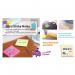 ValueX Extra Sticky Notes 76x76mm 90 Sheets Neon Colours (Pack 6) EH7648 - 21679 41899HP