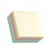 ValueX Stickn Notes Cube 76x76mm 400 Sheets Pastel Colours 21013 41913HP