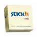 ValueX Stickn Notes Cube 76x76mm 400 Sheets Pastel Yellow 21072 41920HP