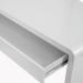 Nautilus Designs Nordic Compact and Curvaceous Workstation with Spacious Storage Drawer High Gloss White Finish - BDW/F210/WH 41922NA
