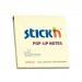 ValueX Stickn Pop-Up Notes 76x76mm 100 Sheets Yellow (Pack 12) 21395 41934HP