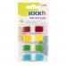 ValueX Index Flags Repositionable 12x45mm 4x35 Tabs Assorted Colours (Pack 140) 26020 42046HP