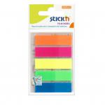 ValueX Index Flags Repositionable 12x45mm 5x25 Flags Neon Assorted Colours (Pack 125) 21050 42060HP