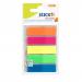ValueX Index Flags Repositionable 12x45mm 5x25 Flags Neon Assorted Colours (Pack 125) 21050 42060HP