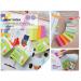 ValueX Paper Index Flags Repositionable 20x50mm 4x50 Tabs Neon Assorted Colours (Pack 200) 21205 42081HP