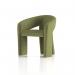 Dynamic Boho Fabric Armchair Forest Green - SF000001 42125DY