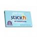 Stickn 360 Sticky Notes 76x127mm 100 Sheets Assorted Colours (Pack 12) 21793 42158HP