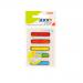 ValueX Index Arrows Repositionable 12x45mm 5x20 Tabs Assorted Colours (Pack 100) 26072 42186HP