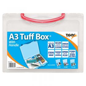 Tiger Tuff Box Polypropylene A3 Clear - 301361 42463TG