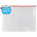 Tiger Tuff Bag Polypropylene B4 500 Micron Clear with Assorted Colour Zips - 301736 42491TG