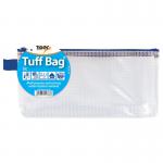 Tiger Tuff Bag Polypropylene DL 500 Micron Clear with Assorted Colour Zips - 301338 42519TG
