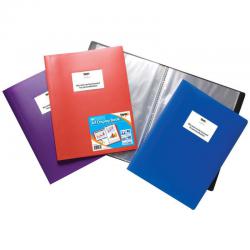 Tiger A4 Flexi Display Book 60 Pocket Pack of 12 
