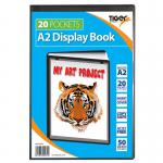 Tiger A2 Presentation Display Book 20 Pocket Black - 300935 42603TG