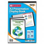 Tiger A2 Presentation Display Book 40 Pocket Black - 301742 42610TG