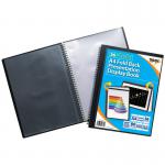 Tiger A4 Fold Back Display Book 36 Pocket Black - 301784 42687TG