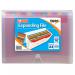 Tiger Rainbow Expanding File Polypropylene A4 13 Part Clear - 301799 42771TG