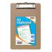 Tiger Masonite Hardboard Clipboard A5 Brown - 302135 42806TG