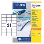 Avery Multipurpose Label 70x42mm 21 Per A4 Sheet White (Pack 2100 Labels) 3652 43061AV