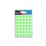 Avery Coloured Label Round 12mm Diameter Green (2450 Labels) 32-282 43285AV