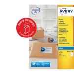 Avery Inkjet Address Label 200x289mm 1 Per A4 Sheet White (Pack 100 Labels) J8167-100 43656AV