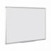 Bi-Office Earth-It Non Magnetic Melamine Whiteboard Aluminium Frame 1200x900mm - MA0500790 43919BS