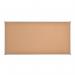 Bi-Office Maya Cork Noticeboard Aluminium Frame 2400x1200mm - CA211170 44066BS