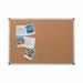 Bi-Office Maya Cork Noticeboard Aluminium Frame 2400x1200mm - CA211170 44066BS