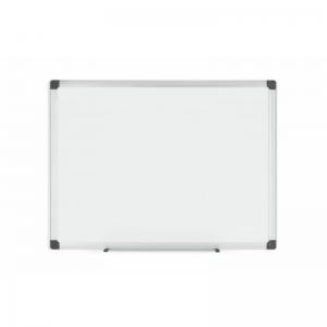 Bi-Office Maya Magnetic Enamel Whiteboard Aluminium Frame 600x450mm -