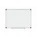 Bi-Office Maya Magnetic Enamel Whiteboard Aluminium Frame 600x450mm - CR0401170 44080BS