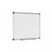 Bi-Office Maya Magnetic Enamel Whiteboard Aluminium Frame 600x450mm - CR0401170 44080BS