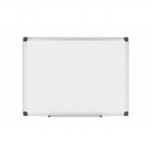 Bi-Office Maya Magnetic Enamel Whiteboard Aluminium Frame 600x450mm -