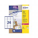 Avery Laser Address Label 63.5x33.9mm 24 Per A4 Sheet White (Pack 6000 Labels) L7159-250 44083AV