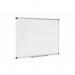 Bi-Office Maya Magnetic Enamel Whiteboard Aluminium Frame 900x600mm - CR0601170 44087BS