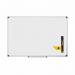 Bi-Office Maya Magnetic Enamel Whiteboard Aluminium Frame 1800x1200mm - CR1201170 44108BS